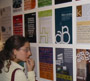 Afiches adhesivos sobre foam, Bienal de Tipografa UC.