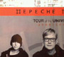 Adhesivo sobre ventanal, Depeche Mode en Chile.