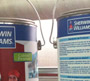 Impresin lser etiqueta ficticia para comercial Sherwin Williams.