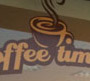 Decoracin tienda Coffee Time, San Carlos de Apoquindo.