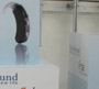 Adhesivos para mdulos exhibidores vitrinas, Audifon.